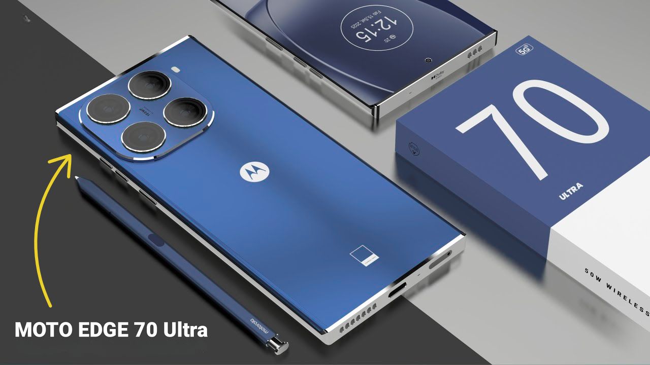 Explore the leaked specs of Motorola Edge 70 Ultra 5G – Snapdragon 8 Gen 4, 1.5K OLED display, periscope camera, 16 GB RAM & future-ready updates. Learn what to expect.