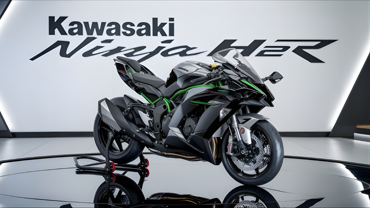 Kawasaki Ninja H2R 2025 review: Dive into its 998 cc supercharged engine delivering up to 326 HP, ~400 km/h top speed, carbon-fiber aero body, cutting-edge electronics & track-focused performance. Explore specs, design, braking, price and why it’s the ultimate track hyperbike.