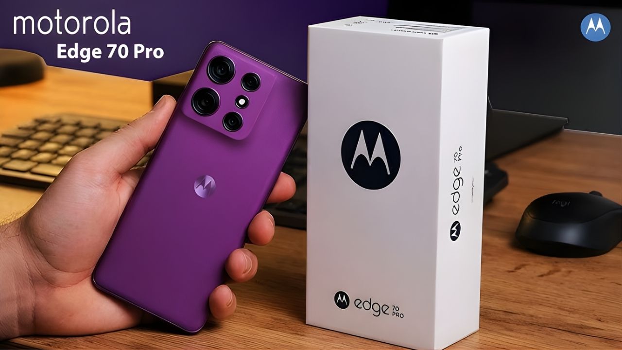 Motorola Edge 70 Pro 5G Launched: 255MP Camera, 120Hz Curved Display & Flagship Power